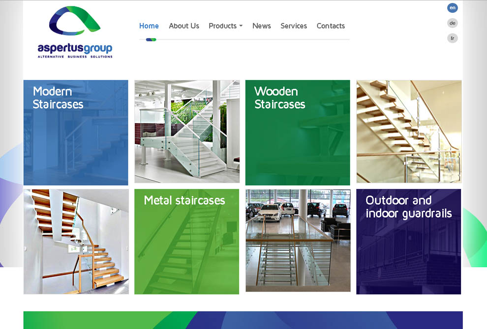 Aspertus web design